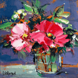 פרחים ורודים